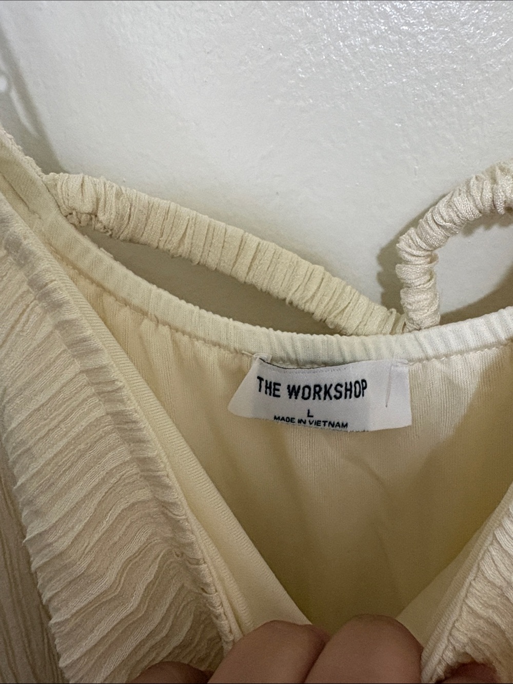 Zara Cream Midi Slip Dress - Picture 4 of 6